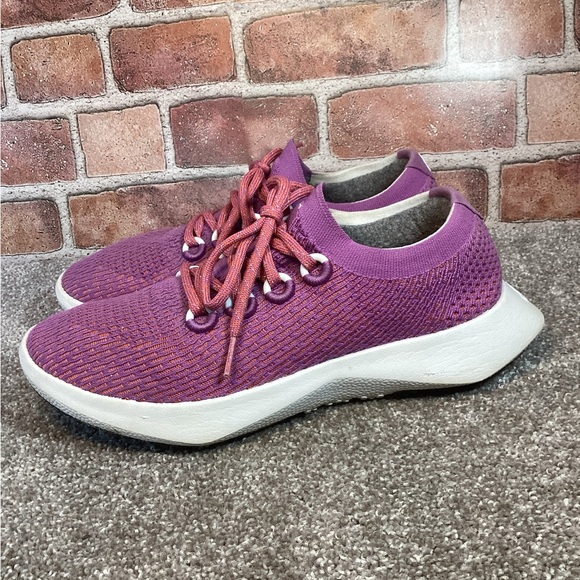 Allbirds tree Dasher 2 Womens purple running shoes sneakers size 8.5 - Picture 3 of 7